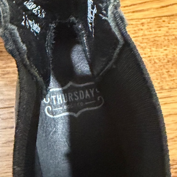 Thursday Boot Company Black Leather Duchess Boots NWOT - Picture 7 of 8